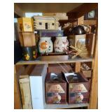 Two Shelves of Decor