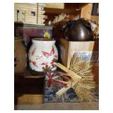 Two Shelves of Decor