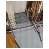 Two Chairs, Clothing Rack, Shoe Rack, Ironing Board