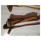 Antique Golf Clubs, Size 2-10 "George Nicole" + Two Others