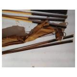 Antique Golf Clubs, Size 2-10 "George Nicole" + Two Others