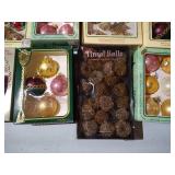 Big Lot of Christmas Ball Ornaments w/ One Box Shiny Brights