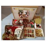 Duck Family Figurines & Vintage Christmas Decor