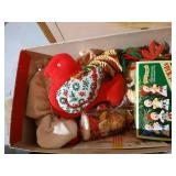 Duck Family Figurines & Vintage Christmas Decor