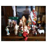 Huge Lot of Santas