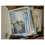 Ephemera- Vintage Airmail Stamps & Christmas Cards