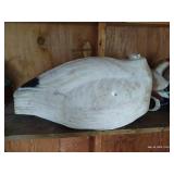 Lot of Snow Geese Plastic & Rubber Decoys