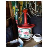 Sprinklers, Pots, Hanging Planters, Etc