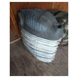 Stackable Rubber Goose Decoys