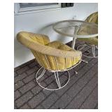 Metal Table w/ Chairs