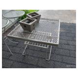Three Patio Side Tables