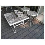 Three Patio Side Tables