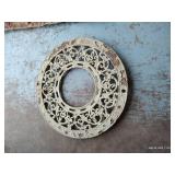 Two Ornate Antique Metal Pieces