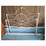 Cast Iron Bed Frame w/ Head & Foot Boards