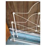 Cast Iron Bed Frame w/ Head & Foot Boards