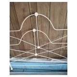 Cast Iron Bed Frame w/ Head & Foot Boards