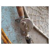 Vintage Bamboo Fishing Rods & Net