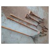 Hoes, Pitchforks, Shovel & Trimmers