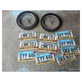 License Plates & Solid Wheels