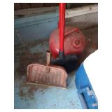 Igloo Cooler, Step Stool, Broom, Gas Cans