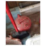 Igloo Cooler, Step Stool, Broom, Gas Cans