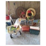 Spreader, Chairs, Edging, Pots