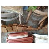 Spreader, Chairs, Edging, Pots