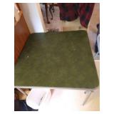 Card Table, Step Stool, Vintage Piano Music