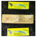 Whitetail Cutlery & Flying Falcon  | (2) - Flying Falcon pocketknife & (1) -The Whitetail Saddlehorn Pocetknife