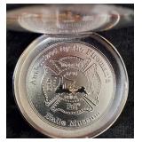 Franklin Mint | Ahrens-Fox R-K-4 Fire Truck Pocket Watch