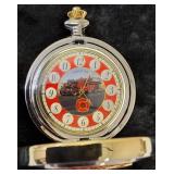 Franklin Mint | Ahrens-Fox R-K-4 Fire Truck Pocket Watch