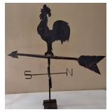 Vintage Rooster  Metal Weathervane