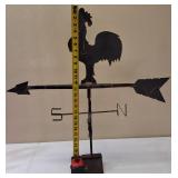 Vintage Rooster  Metal Weathervane