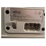 VINTAGE Elna Special Sewing Machine In Metal Case