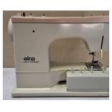 VINTAGE Elna Special Sewing Machine In Metal Case