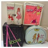 Vintage  Barbie Fashion Doll Cases from 1964, 1965 ,1966, 1982 &  1985