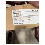 46) 3M 340D X P120 SANDING BELTS