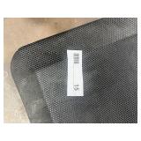 5) COMPUTER DESK FLOOR MATS 60X46, 51X44, 48X35, 48X35, 32X20