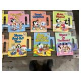 21 WALT DISNEY BABIES OUT & AROUND BOOKS W/ BAG