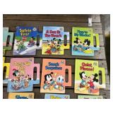 21 WALT DISNEY BABIES OUT & AROUND BOOKS W/ BAG