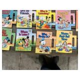 21 WALT DISNEY BABIES OUT & AROUND BOOKS W/ BAG