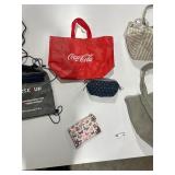 14 BAGS UNDER ARMOR, COCA COLA, MICKEY, & VICTORIA SECRET