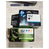 HP 952 INK CARTRIDGES BLACK, CYAN, MAGENTA, & YELLOW