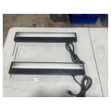2) 25"  UNDER CABINET LIGHTS