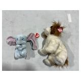 2 TY BEANIE BABIES