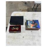 3 JEWELRY BOXES