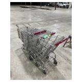 4 SHOPPING CARTS