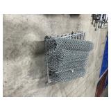 150ft of 6ft tall Chain link Fence, 6 ft poles, 4ft gate, and top crossbar