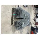 150ft of 6ft tall Chain link Fence, 6 ft poles, 4ft gate, and top crossbar