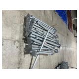 150ft of 6ft tall Chain link Fence, 6 ft poles, 4ft gate, and top crossbar